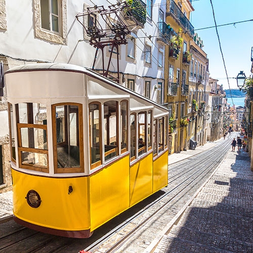 The Glória Funicular