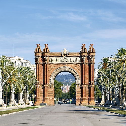 The Arc de Triomf