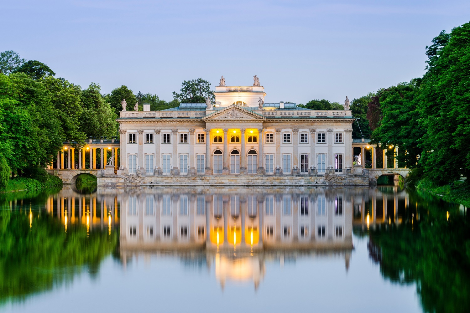 Royal Palace in Lazienki Park